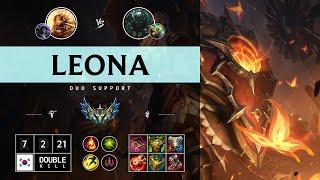 Leona Support vs Pyke - KR Challenger Patch 14.13