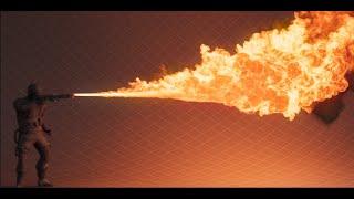 Houdini Flamethrower | Arnold | OpenCL | Sparse Pyro Solver