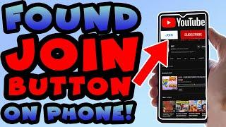 *NEW* How to find JOIN BUTTON on IOS iPHONE 2023 | Youtube Join Button