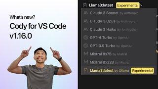 What's new in Cody for VS Code v1.16.0