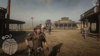 Red Dead Redemption 2 online duel in armadillo