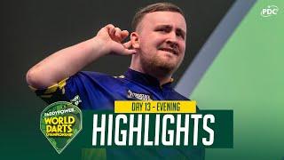 QUARTER-FINALS SET  Day 13 Evening Highlights - 2024/25 Paddy Power World Darts Championship