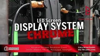 Sewa LED Screen Rental - CHROME Event Empire. 012-7912306 (Joe).