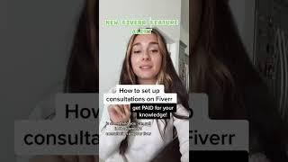 New Fiverr Feature: PAID Consultations Part 1/2 #fiverrfreelancing #freelance