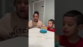 Javi's Birthday Bash Gone Wrong  #shortsfeed #funny #birthdaycake #family #shortvideo #short