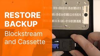 How to Restore Private Key from Recovery Seed with Blockstream Hardware Wallet