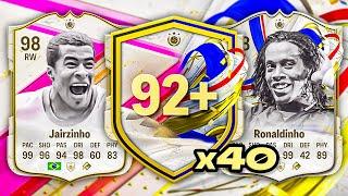 40x 92+ FUTTIES ICON PACKS!  FC 24 Ultimate Team