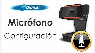 Configuracion de Microfono Incorporado Webcam HD 720P