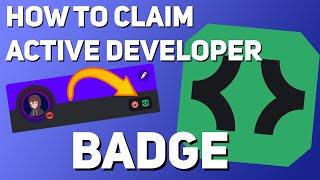 [NEW] How to CLAIM the Active Developer BADGE || 2022