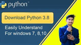 How To download and install Python 3.8 on windows 7  | By Technical_Shubz in Hindi