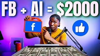 $200/Hour With Artificial Intelligence, Facebook & Instagram | How To Make Money Online With AI