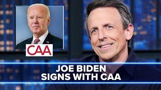 Joe Biden Signs with Talent Agency CAA