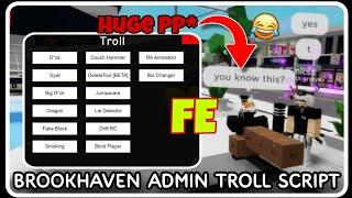[ FE ] Brookhaven Admin Troll Script Hack - ROBLOX SCRIPTS - Kill All, Lag Servers
