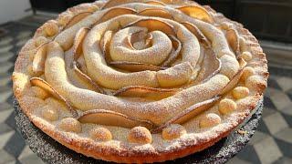 The famous tart in Italy  Recipe in 5 minutes with few ingredients..!!!