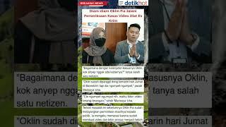 Oklin Fia Jalani Pemeriksaan Kasus Jilat Es Krim #artist #viral #oklinfia #eskrim #netizen