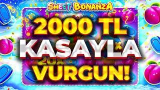 SWEET BONANZA KÜÇÜK KASA | 2000 TL KASAYLA REKOR ÖDEME SLOT OYUNLARI TAKTİK VURGUN 