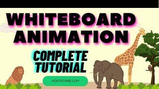 Whiteboard Animation | Videoscribe Tutorial | How to make animated videos