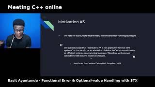 Basit Ayantunde -  Functional Error and Optional value Handling with STX