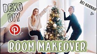 Weihnachtsbaum schmücken Pinterest Deko DIY & Verlosung - Room Makeover // I'mJette