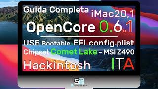 Guida EFI e config.plist - USB Bootable - BIOS - NVRAM - MacOS 11 Big Sur Beta6 x Sistemi Hackintosh