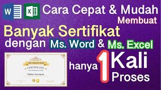 Cara Membuat E Sertifikat untuk Webinar  | Sertifikat Seminar Online