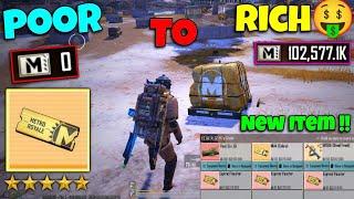 Metro Royale Zero to Hero Day-1 Get Rich Fast Tips| PUBG METRO ROYALE