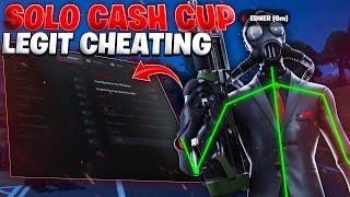 CHEATING With The BEST Fortnite CHEAT in Solo Cash cup …  ($100)