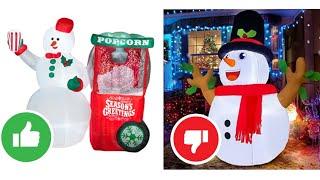 Best & Worst Snowmen Inflatables Ever Made