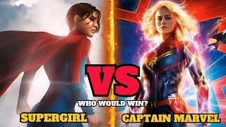 Supergirl Vs Captain Marvel: Who Would Win? | Supergirl, Captain Marvel | What's On Hollywood