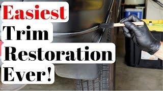 BEST Black Trim Restorer in the Auto Detailing Industry | Unbelievable.