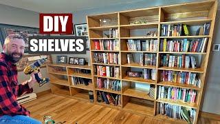 The Best Bookshelves for Your Home [How to build your own]
