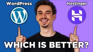 Hostinger vs Wordpress Website Builder: Which is better? (2025)