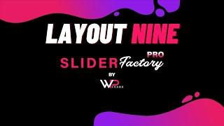 Create Slider With Layout Nine | Slider Factory Pro | WP Frank | WordPress Video Tutorials | SFP