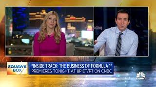 'Inside Track: The Business of Formula 1' premieres tonight at 8pm ET/PT on CNBC