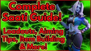 Paladins - Saati Guide! Loadouts, Aiming, Gameplay Tips & More!