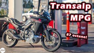 2024 Honda Transalp XL750 – Commuter MPG Test | Real-world Fuel Economy & Range