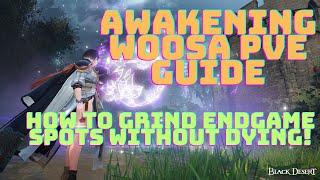Awakening Woosa PvE Guide 2023 | How to Grind Efficiently Without Dying! | Black Desert Online