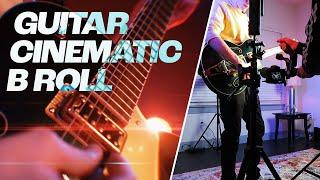 HOW I FILM A CINEMATIC GUITAR B ROLL | Behind the scene