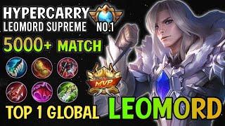 Leomord Supreme Gameplay!! Top 1 Global Leomord Best Build 2021 - Mobile Legends