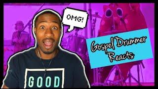 Gospel Drummer Reacts: When you're overqualified for the job (Reaction Video)