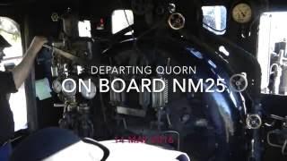 NM25 departing Quorn