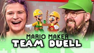 Hitziger Hüpfkampf bis ins Hundertstel | MARIO MAKER 2 TEAM DUELL u.a. mit @Dennsen86 & Gregor