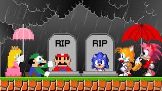 R.I.P Mario and Sonic, Sad Story of friends...Don't Leave Me Alone!