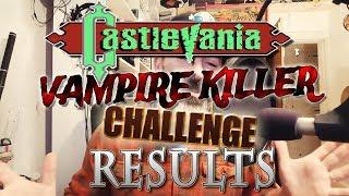 Castlevania Vampire Killer Challenge RESULTS