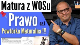 Matura z Wosu : Co musisz wiedzieć z Prawa na maturę cz.1  Powtórka Maturalna z Wosu 