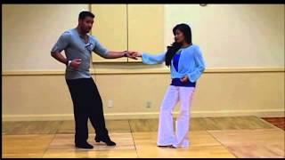 INT-ADV West Coast Swing Lesson  Palm Springs Swing Dance Classic Luis Crespo