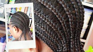 How to do cornrow (Sleeping Didi)