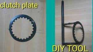 how to remove clutch basket using DIY tool