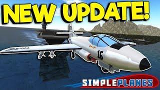 NEW CARRIER UPDATE & HELICOPTERS! - Simple Planes Creations Gameplay - Best Creations