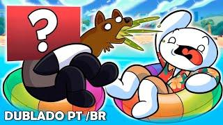 Minha Namorada, Meu Amigo e o Vômito no Dia da Praia (Theodd1sout Dublado PT/BR)